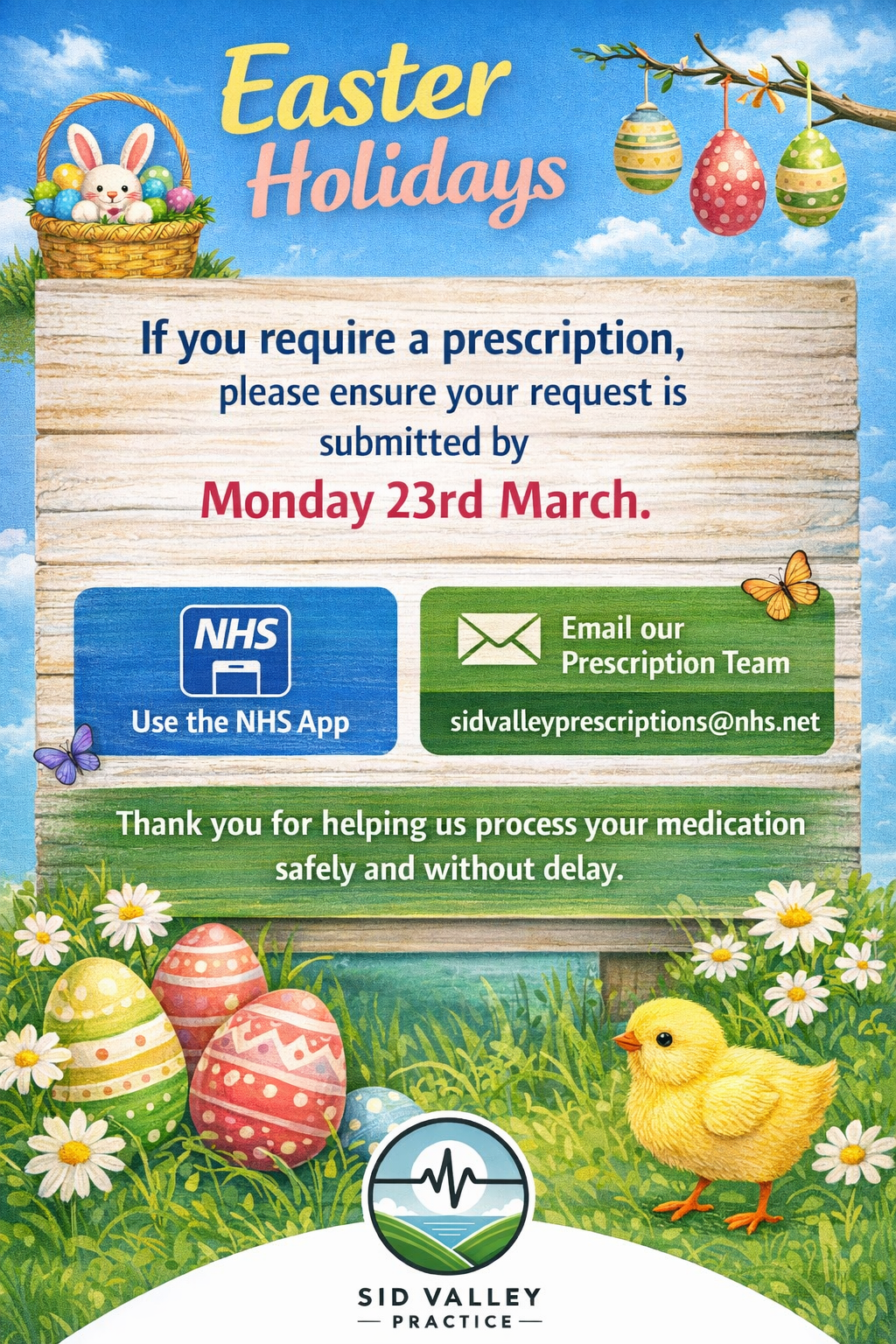 Easter Prescriptions