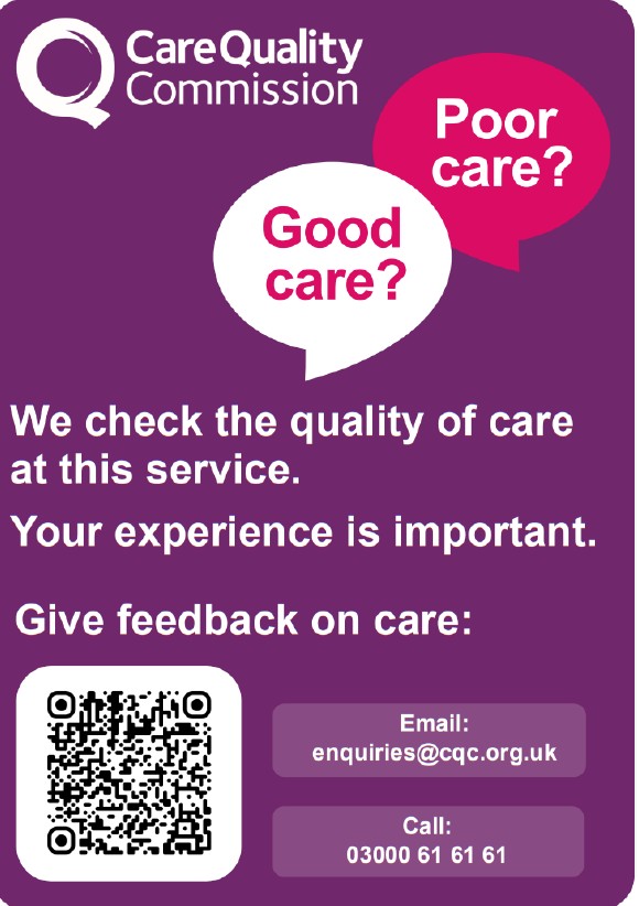 CQC feedback